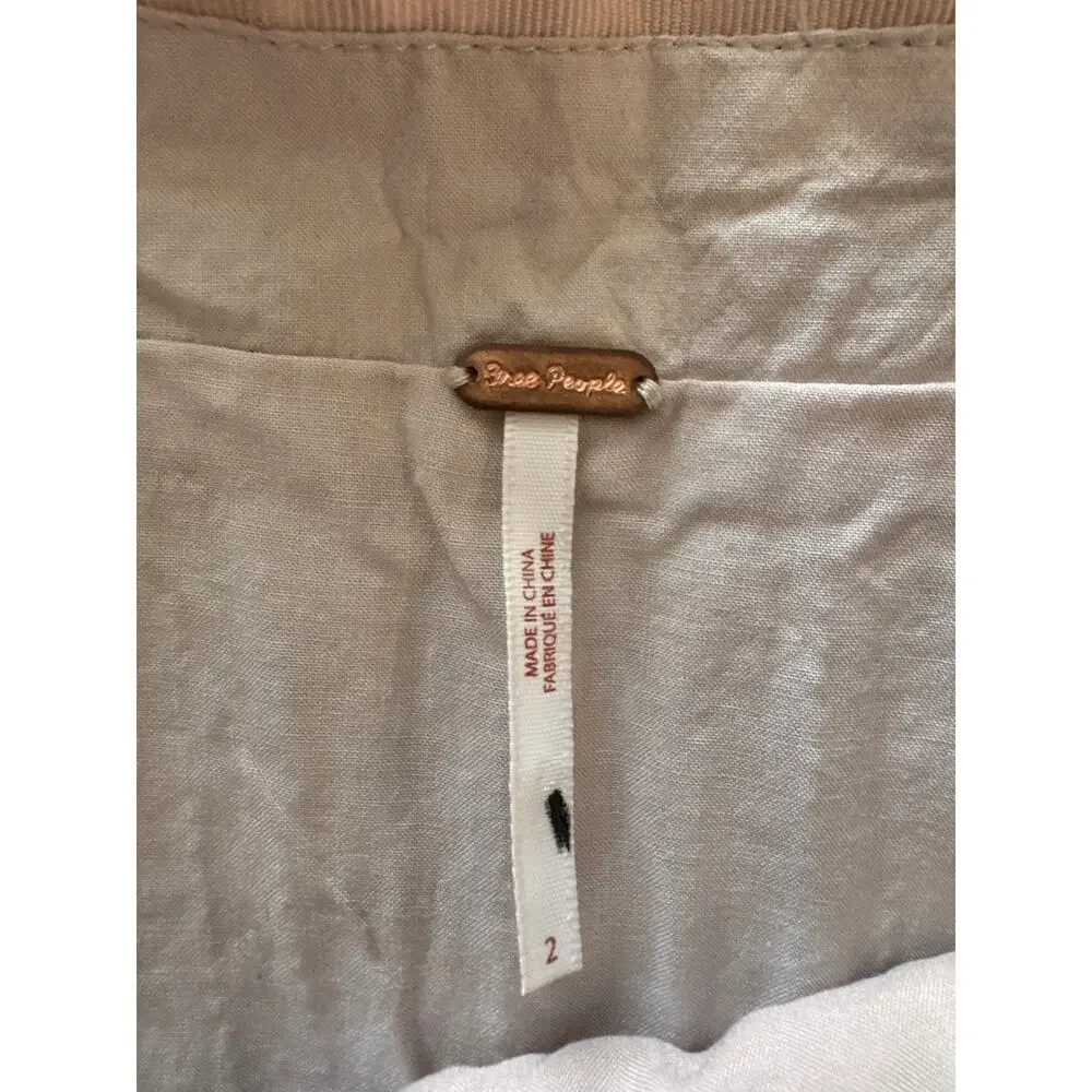 Free People | Faux Wrap Sequin Mini Skirt size 2